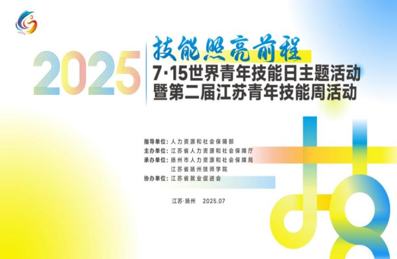 2025年7·15世界青年技能日主题活动暨第二届江苏青年技能周活动圆满落幕